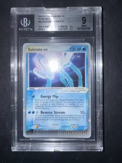 Pokemon Suicune Ex 94/95 Holo ENG BGS 9 MINT - No Charizard Crystal - Image 1
