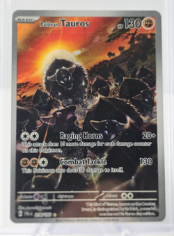 Pokemon Paldean Tauros 237/193 SV02 Paldea Evolved Illustration Rare Holo 130 HP - Image 1