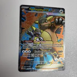 Pokemon Mega Kangaskhan EX TCG Mega Evolution Card 164/132 NM - Image 2