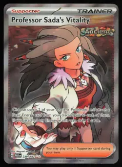 2023 Scarlet & Violet Series - Paradox Rift Professor Sada's Vitality Ultra Rare - Image 1