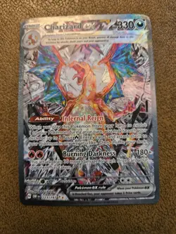 Pokemon Charizard Obsidian Flames 223/197 Illustration Rare Mint To Near Mint - Image 1