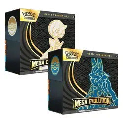 2x Pokemon Mega Evolution Elite Trainer Box ETB New Sealed Pair - Image 1