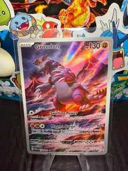 Groudon 199/182 - Paradox Rift - Pokemon TCG - NM - Image 1