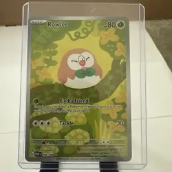 Pokemon Rowlet Illustration Rare Full Art Near Mint Perfect Order 090/088.NM 🔥 - Image 1