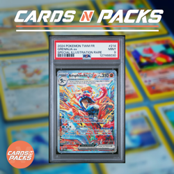 Carte Pokemon Amphinobi ex 214/167 EV6 Mascarade Crepusculaire PSA 9 MINT 🇫🇷🔥 - Image 1