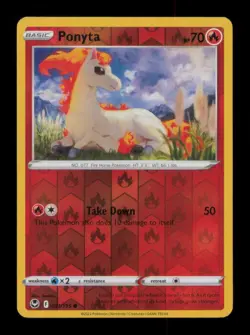 REVERSE HOLO PONYTA COMMON 021/195 LP POKEMON - Image 1