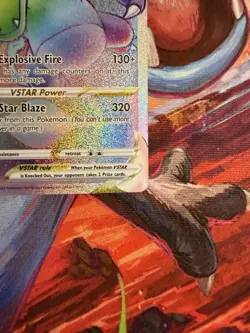 Pokemon Charizard VSTAR 174/172 Rainbow Secret Rare Brilliant Stars NM - Image 4