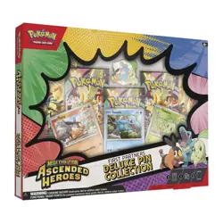 Pokemon TCG: Mega Evolution-Ascended Heroes First Partners Deluxe Pin Collection - Image 1