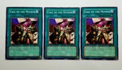 Yu-Gi-Oh! 1st Edition PGD-038 3x "Call of the Mummy" NM-M - Image 1