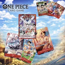 Limited One Piece Promo Starter Deck Ace Sabo Luffy Shonen Jump 4 & 5 - Presale - Image 1