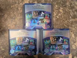 Disney Lorcana Rise Of The Floodborn D 100 Collector Sealed x 3 - New & Sealed✅ - Image 1