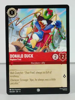 Donald Duck - Nephew Fred - Winterspell #105 - LORCANA - singles - Image 1