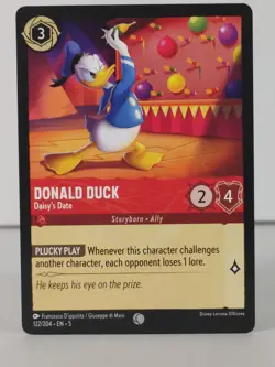 Donald Duck - Daisy's Date - Shimmering Skies - Lorcana - #122 - singles - Image 1
