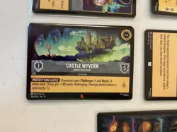 Castle Wyvern - Above the Clouds Whispers Well 4x x4 Disney Lorcana Playset - Image 1