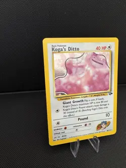 Pokemon TCG Koga's Ditto Gym Challenge 10 Holo Card Unlimited Rare NM - Image 2