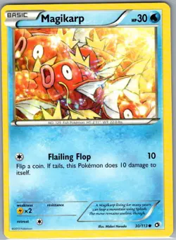 Magikarp 30/113 Non Holo Legendary Treasures - Pokemon Card - NM - Image 1