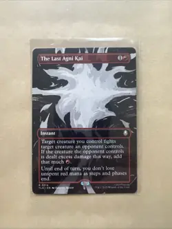 MTG The Last Agni Kai TLA 0314 R NM Regular Borderless - Image 1