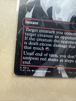 MTG The Last Agni Kai TLA 0314 R NM Regular Borderless - Image 3