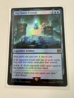 The Water Crystal (FOIL) ✅ Final Fantasy ✅ Magic The Gathering (mtg) - Image 1