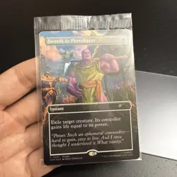 MTG Swords To Plowshares P 0001 PSA Magazine Promo May 2026 Sealed New Thanos - Image 1