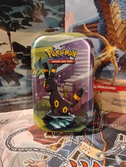 Pokemon Prismatic Evolutions SV8.5 Umbreon Mini Tin Factory Sealed 2 Packs ✨🌙💫 - Image 1