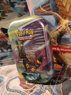 Pokemon Prismatic Evolutions SV8.5 Umbreon Mini Tin Factory Sealed 2 Packs ✨🌙💫 - Image 4