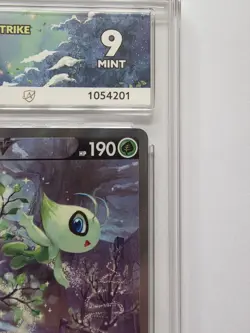Pokemon TCG Celebi v Fusion Strike Card 245/264 Ace 9 Mint - Image 3