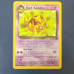 Pokemon Card - Dark Kadabra - Team Rocket set - Image 1