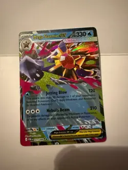 Mega Starmie ex 102/088 Pokemon TCG Perfect Order - NM - Image 1