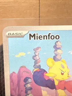 Mienfoo 133/086 SV: White Flare Pokemon - English Illustration Rare NM Holo - Image 4