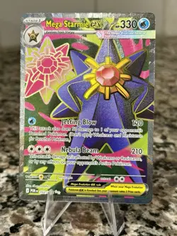 2026 Pokemon TCG Mega Starmie ex 102/088 Ultra Rare Perfect Order Excellent-NM/M - Image 2