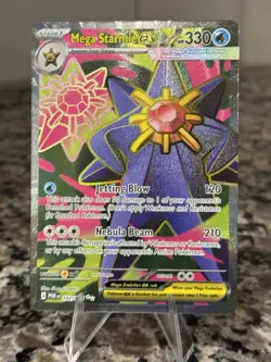 2026 Pokemon TCG Mega Starmie ex 102/088 Ultra Rare Perfect Order Excellent-NM/M - Image 3