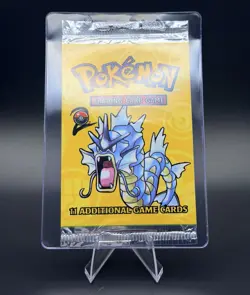 Pokemon TCG Base Set 2 Booster Pack Gyarados! Wrapper only! No cards included! - Image 1
