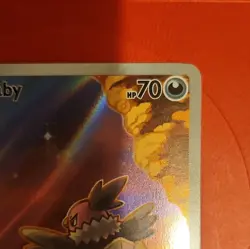 The Pokemon Company Vullaby 144/086 SV White Flare Holo Basic 70 HP IR EN 2025 - Image 4