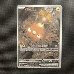 Pokemon Stunfisk - 202/191 - SV08: Surging Sparks (SSP) IR Full Art NM - Image 1