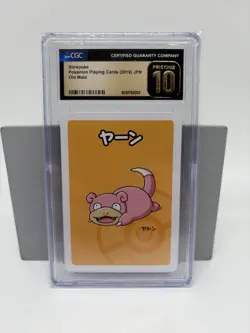 Slowpoke Pokemon CGC 10 PRISTINE Old Maid (NO PSA9) CGC 10 Mint, JPN - Handler! - Image 1