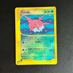 Pokemon TCG 2002 Corsola 102/165 Reverse Holo MP - Image 1