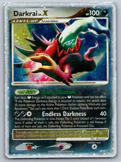 DARKRAI LV.X DP19 HOLO PROMO DIAMOND AND PEARL PROMOS POKEMON HP - Image 1