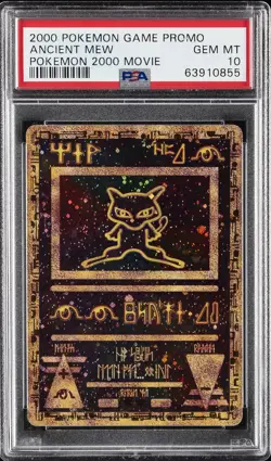 2000 POKEMON GAME MOVIE POKEMON 2000 MOVIE ANCIENT MEW PSA 10 - Image 1