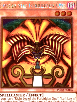 yugioh Exodia the Forbidden One PGL2-EN026 Ultra rare NEAR MINT - Image 4