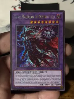 Yugioh Dark Magician Of Destruction MZMU-EN011 1st Edition Secret Rare NM - Image 1