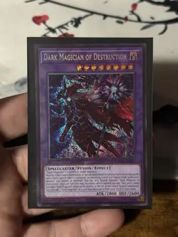 Yugioh Dark Magician Of Destruction MZMU-EN011 1st Edition Secret Rare NM - Image 3