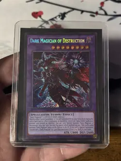 Yugioh Dark Magician Of Destruction MZMU-EN011 1st Edition Secret Rare NM - Image 4