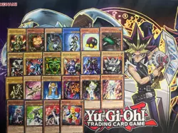 YUGI MOTO DUELIST KINGDOM DARK MAGICIAN MIRROR FORCE GAIA DRAGON YUGIOH DECK - Image 2