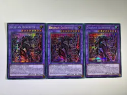 3 x Despian Quaeritis MP22-EN141 Secret Rare 1st Edition YuGiOh Playset NM - Image 1