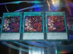 3x Stake Your Soul! 1st Edition Secret Rare RA05-EN069 Yu-Gi-Oh! - Image 1