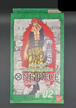 One Piece TCG - Starter Deck ST-02- Worst Generation - Sealed - English Ver - Image 1
