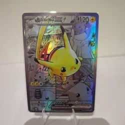Custom Fan Art Pikachu Comic Card - Image 1
