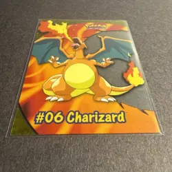 CHARIZARD PC3 Topps 2000 Pokemon TV Animation clear card LP - Image 3
