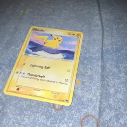 Pikachu POP Series 5 12/17 non-holo Pokemon Card 2007 - Image 2